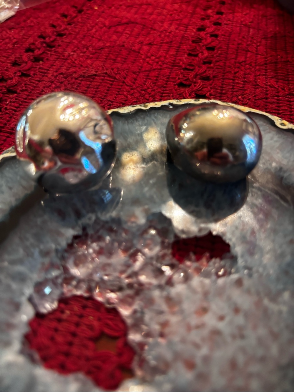 Sterling Silver Dome Rings- Polished Silver